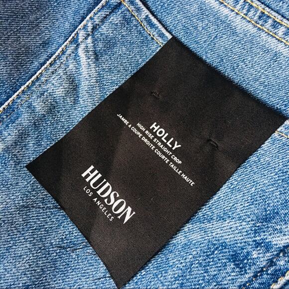 Hudson | Holly Highrise Crop Straight Jeans NWT 29 - Picture 8 of 10